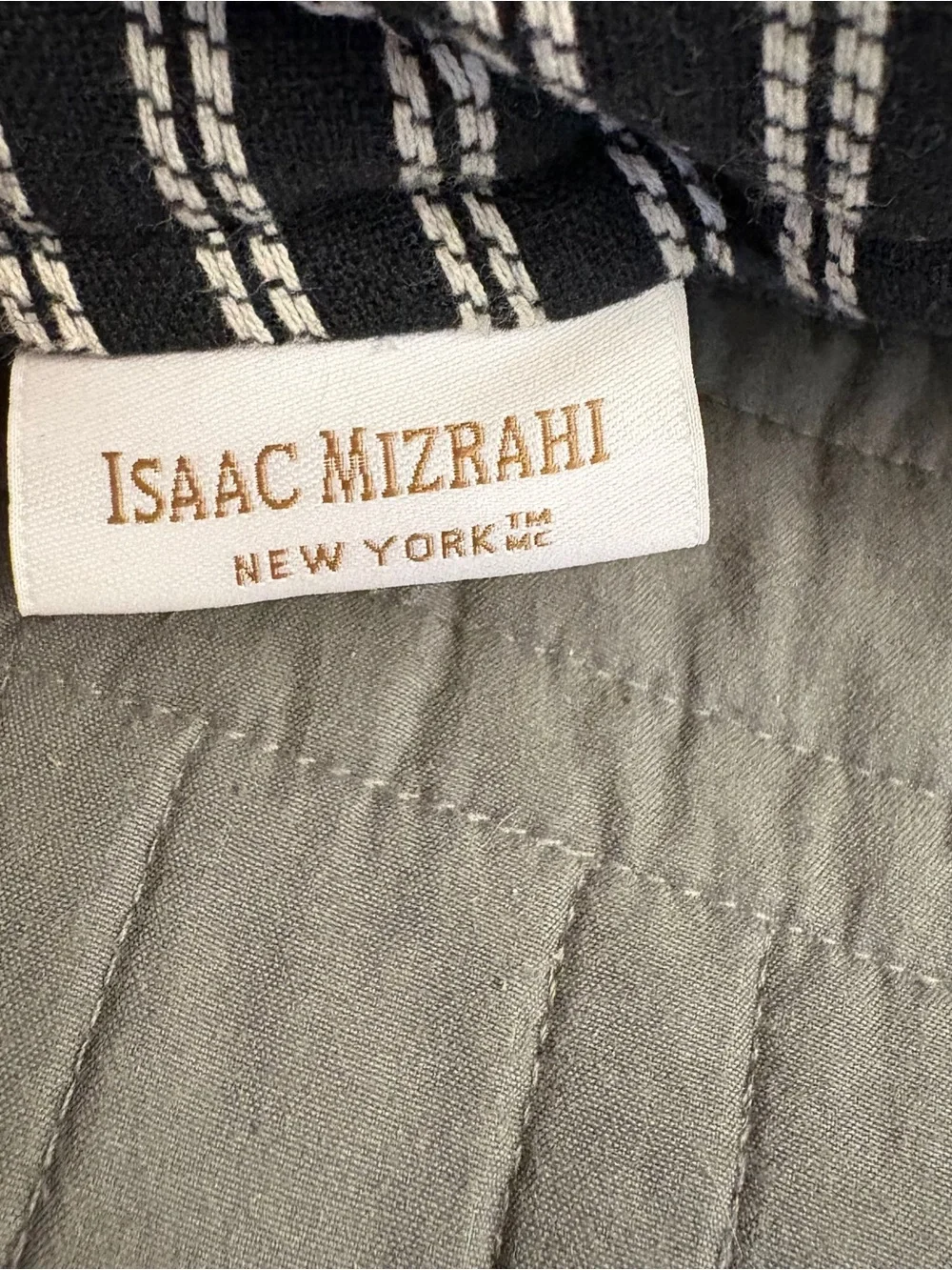 Isaac Mizrahi Needlepoint Vintage Style Halloween Pillow Black Cat, Skeleton